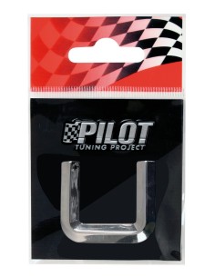 LETTERA'U'ADESIVA 3D TYPE-2 DIAMOND