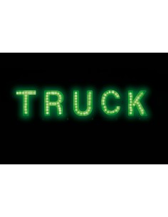 LETTERA ADESIVA -A- LED VERDI 2