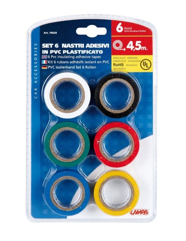 SET 6 NASTRI ISOLANTI OMOLOG.