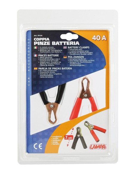 SR.PINZE CARICABATTERIA 40 A