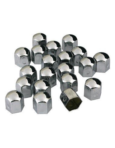 SET 20 COPRIBULLONI 17MM.CROM
