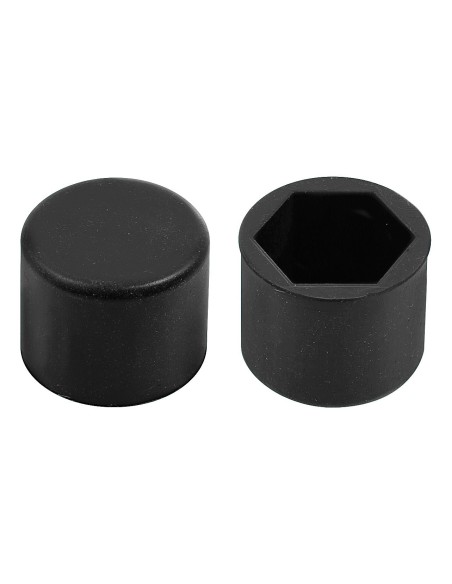 SET 20 COPRIBULLONI 21MM IN SILICONE NERO