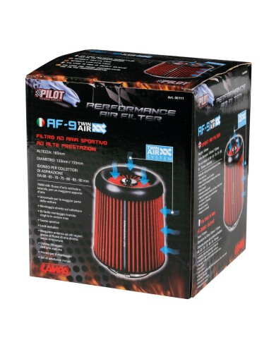 FILTRO CONICO SPORTIVO TWIN-AIR AF-09