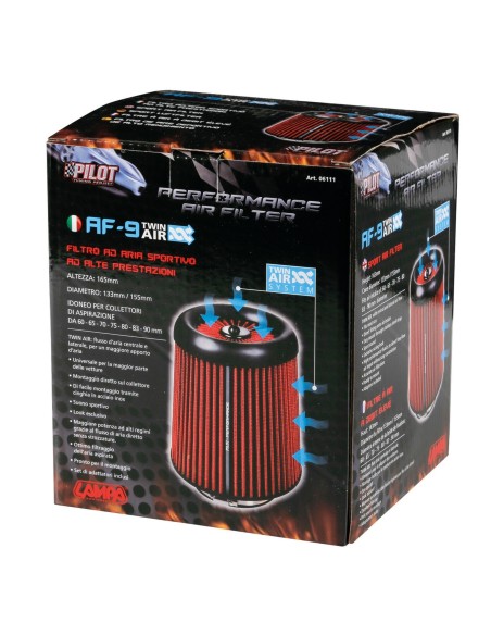FILTRO CONICO SPORTIVO TWIN-AIR AF-09