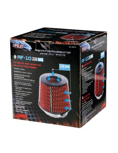 FILTRO CONICO SPORTIVO TWIN-AIR AF-10