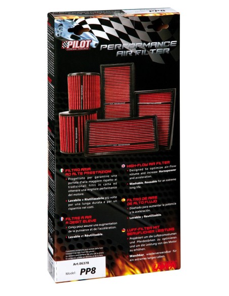 FILTRO ARIA PP8 PILOT PERFORMANCE