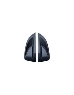 KIT GRIGLIE PARAURTI ANTERIORE SUPERIORE DX+SX PEUGEOT 3008 01-16 in poi