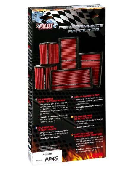 FILTRO ARIA PP45 PILOT PERFORMANCE