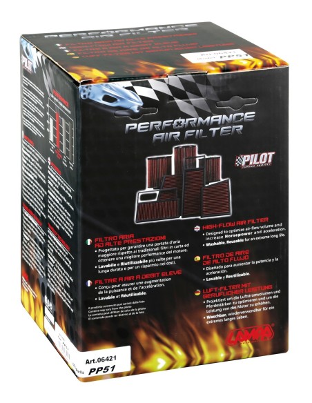 FILTRO ARIA PP51 PILOT PERFORMANCE
