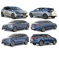 GRIGLIA PARAURTI ANTERIORE DX C/FEND+SENS RENAULT MEGANE 11/15 in poi 2