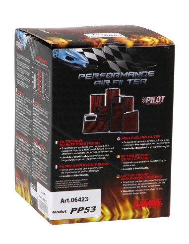 FILTRO ARIA PP53 PILOT PERFORMANCE