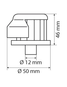 MINI FILTRO SPORTIVO 12MM CON CARENA 2