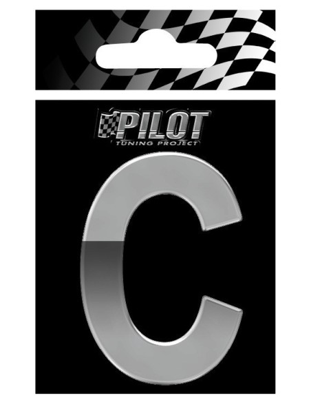 LETTERA'C'ADES. T-4 70MM CROMATA