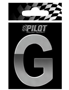 LETTERA'G'ADES. T-4 70MM CROMATA