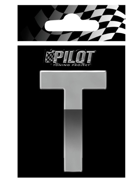 LETTERA'T'ADES. T-4 70MM CROMATA