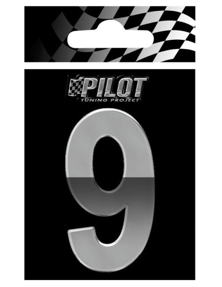 NUMERO'9'ADES. T-4 70MM CROMATO