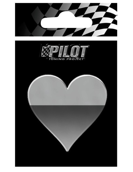 SIMBOLO'HEART'ADES. T-4 70MM CROMATO