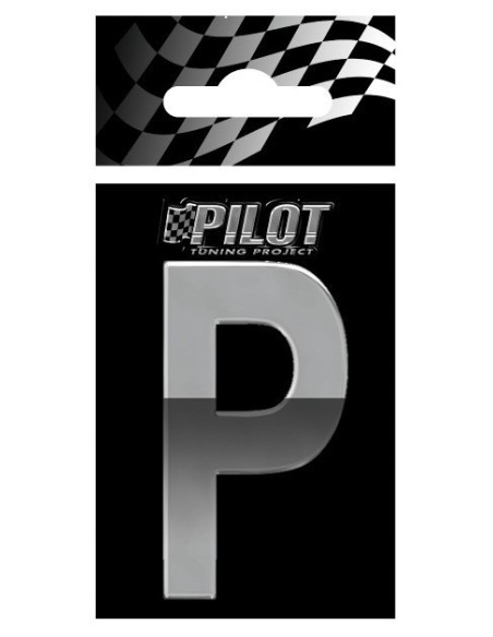 LETTERA'P'ADES. T-5 56MM CROMATA