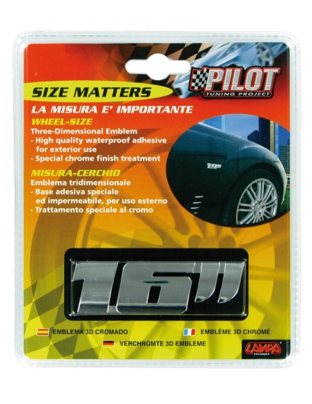 -EMBLEMA CROMATO 16---