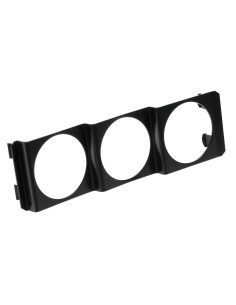 -PANNELLO RADIO DIN CON 3 FORI 2-- 50MM. -