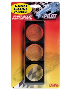 -PANNELLO RADIO DIN CON 3 FORI 2-- 50MM. - 2