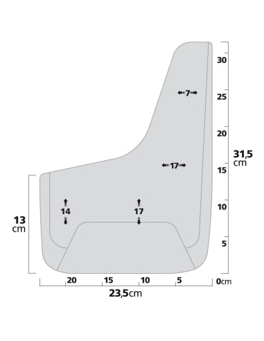 -CP.PARASPRUZZI PER AUTO --UNIVERSAL-- MISURA M-