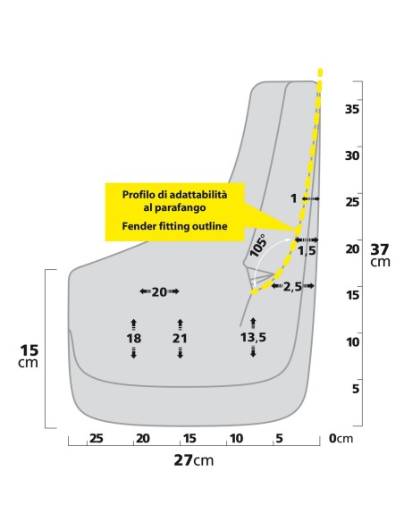 -CP.PARASPRUZZI --SUV-- CONTOUR MISURA 8-