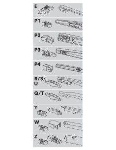 SPAZZOLA TERGI POST.--ONE-FIT- FLAT-- MULTI-FIT 41 2