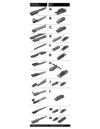 SPAZZOLA TUTTA GOMMA -SKYLON- 33CM -MULTI-FIT-