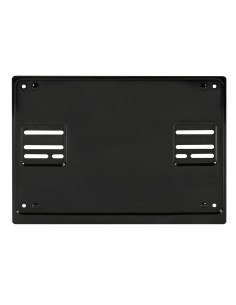 PORTATARGA POSTERIORE PER SUV IN ACCIAIO, NERO