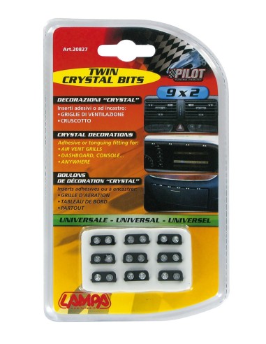 -SET 9 --TWIN CRYSTAL-- BITS-