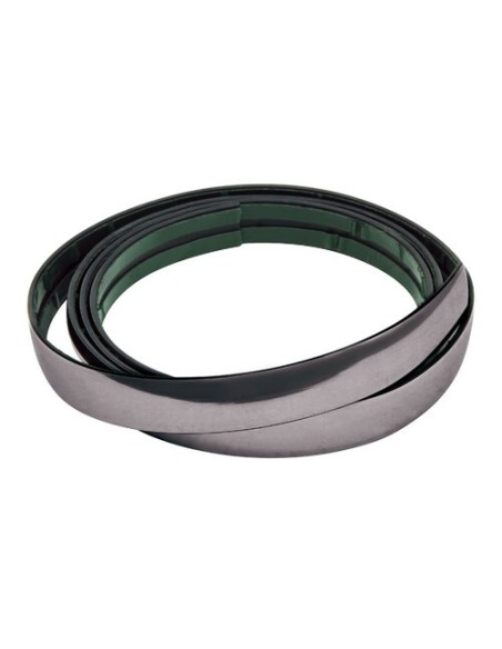 PROFILO CROMATO-NERO 39MMX4M