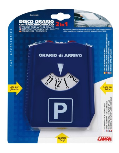 RASCHIAGHIACCIO/DISCO ORARIO