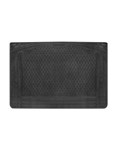 TAPPETO BAULE -VIRGO- 120X94 CM IN PVC NERO