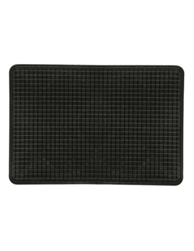 -TAPPETINO --CLUB-- IN PVC NERO 51X34CM-