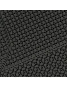 -SERIE TAPPETI --CALIFORNIA-- IN PVC NERO- 2