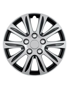 SR.CALOTTE C-136 DE-LUXE 13-- SILVER/NERO OPACO-