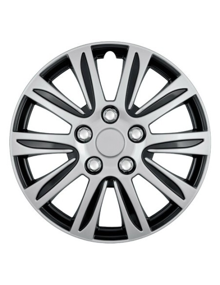 SR.CALOTTE C-136 DE-LUXE 13-- SILVER/NERO OPACO-