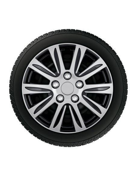 SR.CALOTTE C-136 DE-LUXE 13-- SILVER/NERO OPACO-