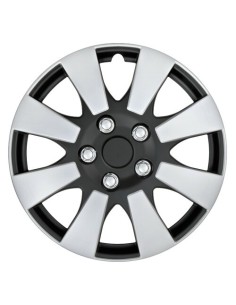 SR.CALOTTE C-137 DE-LUXE 14-- SILVER/NERO OPACO-