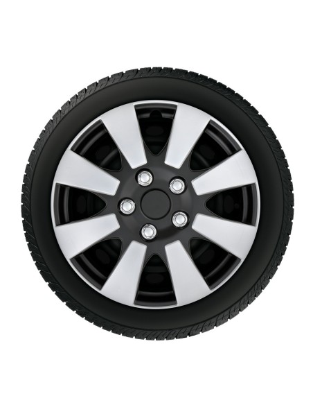 SR.CALOTTE C-137 DE-LUXE 14-- SILVER/NERO OPACO-