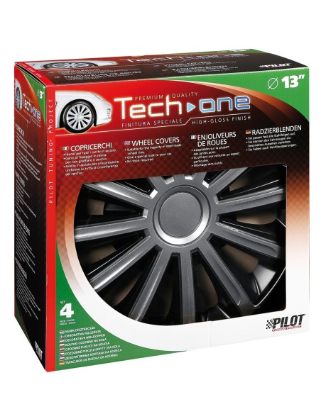 -SR.CALOTTE --TREND-- 13-- SILVER & BLACK-