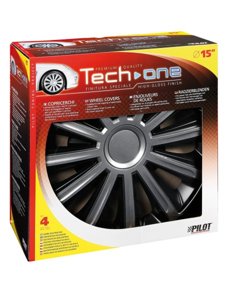 -SR.CALOTTE --TREND-- 15-- SILVER & BLACK-