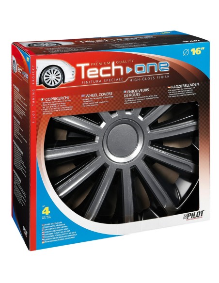 -SR.CALOTTE --TREND-- 16-- SILVER & BLACK-