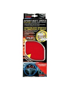 -COPRIV. --SPORT SOFT DRIVE-- IN MICROFIBRA, ROSSO 2