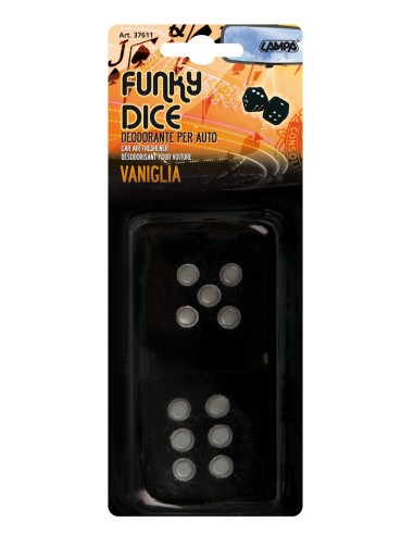 PROFUMATORE FUNKY DICE COLORI ASS. FRAGRANZA