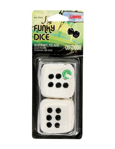 -PROFUMATORE --FUNKY DICE-- COLORI ASS. FRAGRANZA