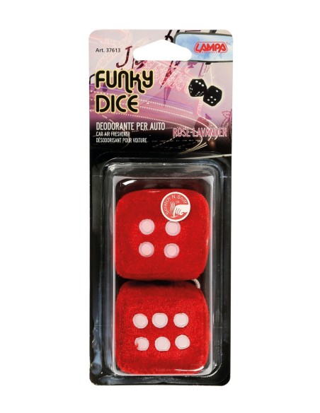 PROFUMATORE FUNKY DICE COLORI ASS. FRAGRANZA
