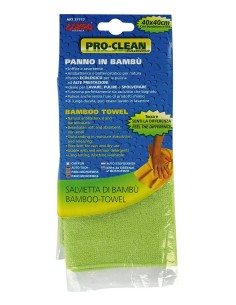 PANNO-PRO-CLEAN-MICROFIBRA IN FIBRA DI BAMBU'**NO* 2