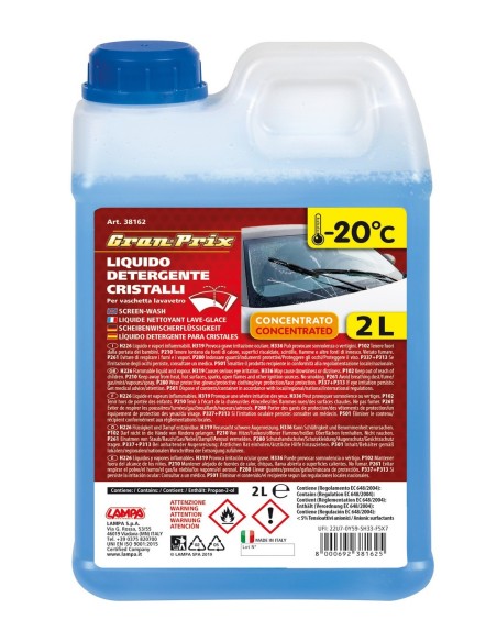 LIQUIDO TERGI GRAN PRIX 2 LT. (-20) CONCENTRATO